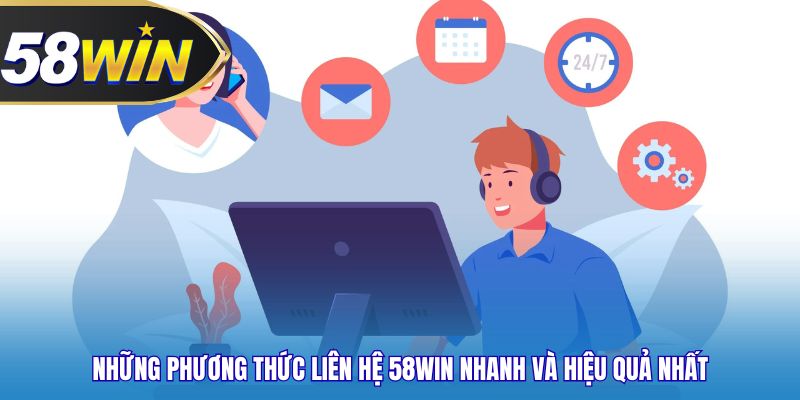 Những phương thức liên hệ 58WIN nhanh và hiệu quả nhất